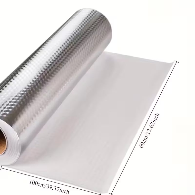 Folie de Aluminiu Autoadeziva pentru Mobilie si Bucatarie