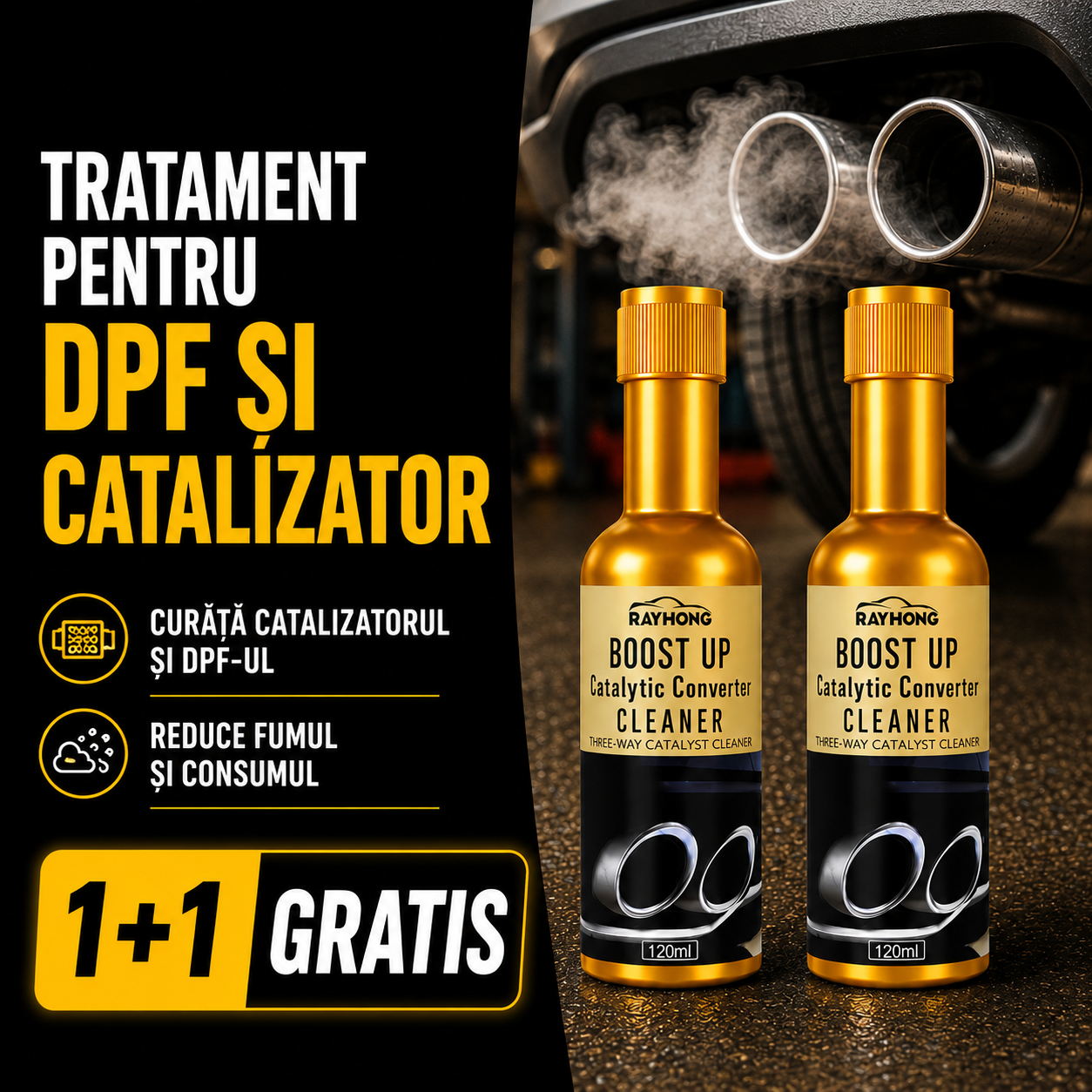 Soluție Curățare Catalizator și DPF