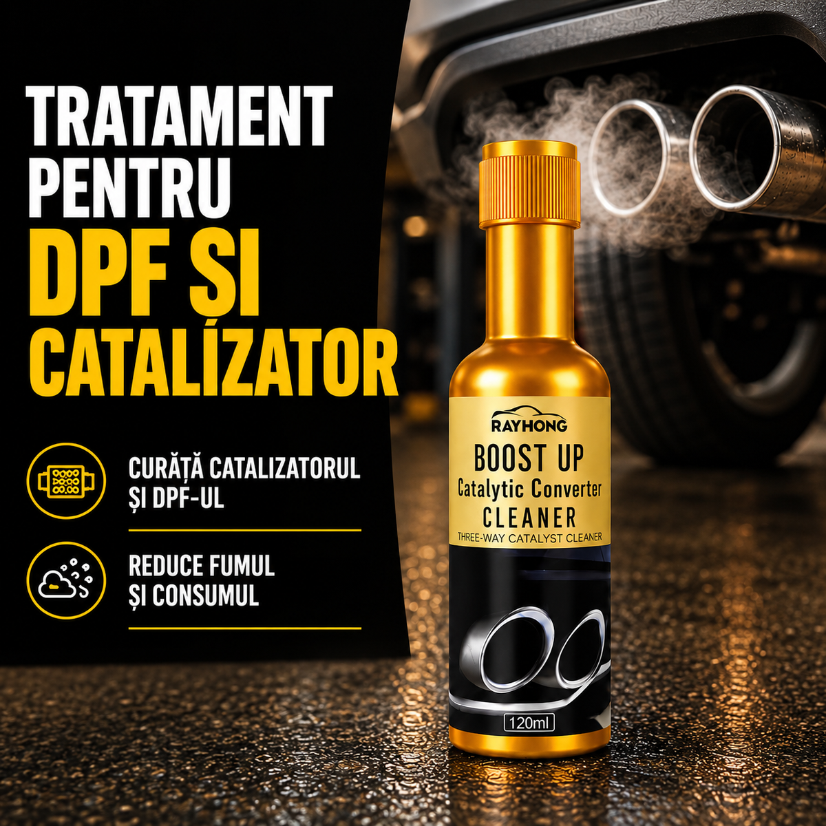 Soluție Curățare Catalizator și DPF