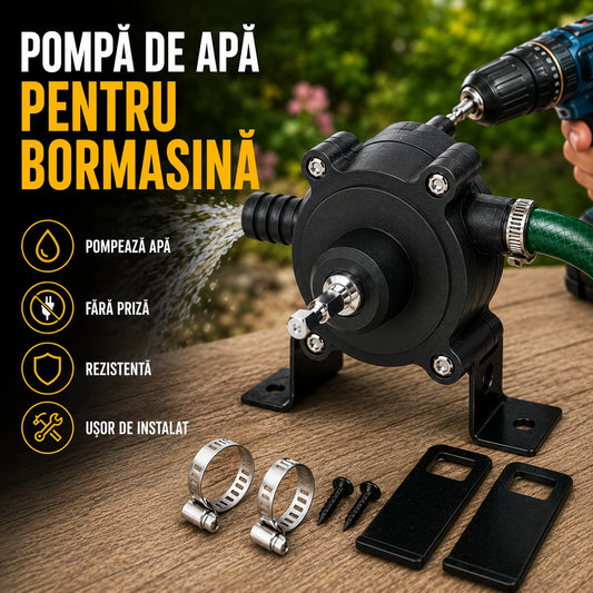 Pompă de apă pentru bormașină