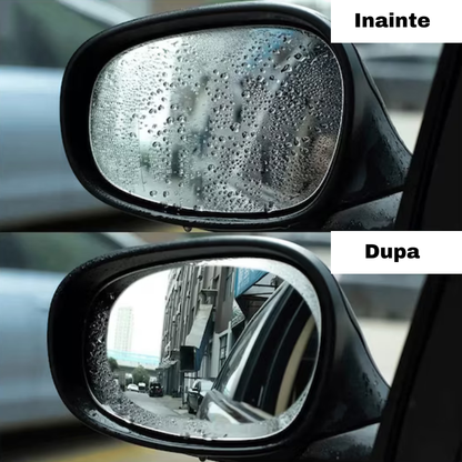 2 Prelungiri Ramă pentru Ploaie și 2 Folii cu Efect Hidrofob