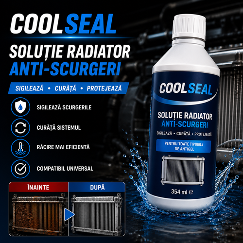 Solutie radiator anti-scurgeri
