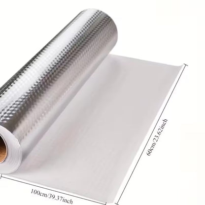 Folie de Aluminiu Autoadeziva pentru Mobilie si Bucatarie