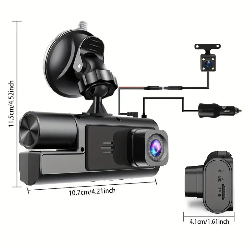 Cameră de bord FATA,SPATE si INTERIOR