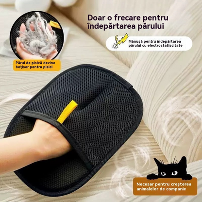 Mănușă reutilizabilă cu efect electrostatic