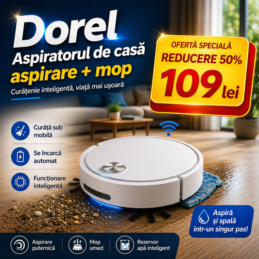 Robot Aspirator de Casă