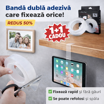Banda Dublu Adeziva de Silicon