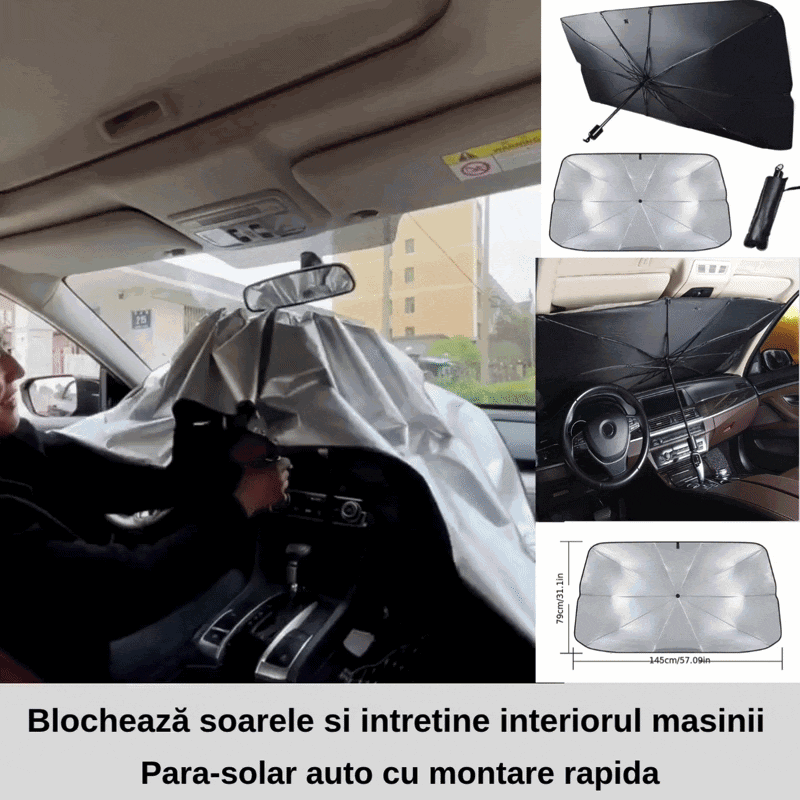 Parasolar auto pentru parbriz