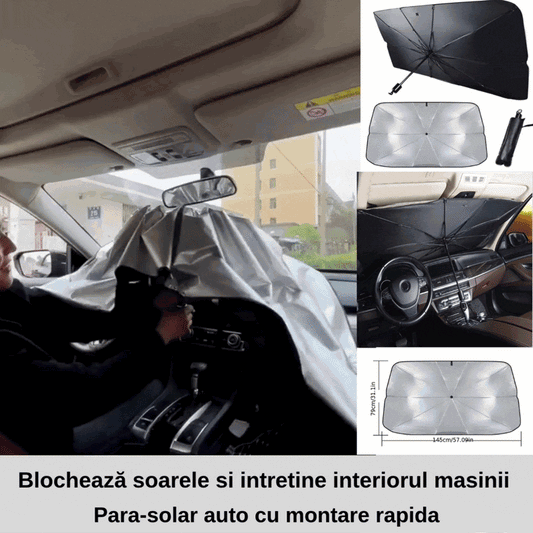 Parasolar auto pentru parbriz